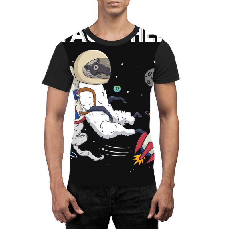 Space Sheep Awesome Astronaut Galaxy Explorer Graphic T-shirt | Artistshot