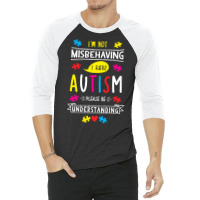 Autism T  Shirt Autism Awarenes Cute 3/4 Sleeve Shirt | Artistshot