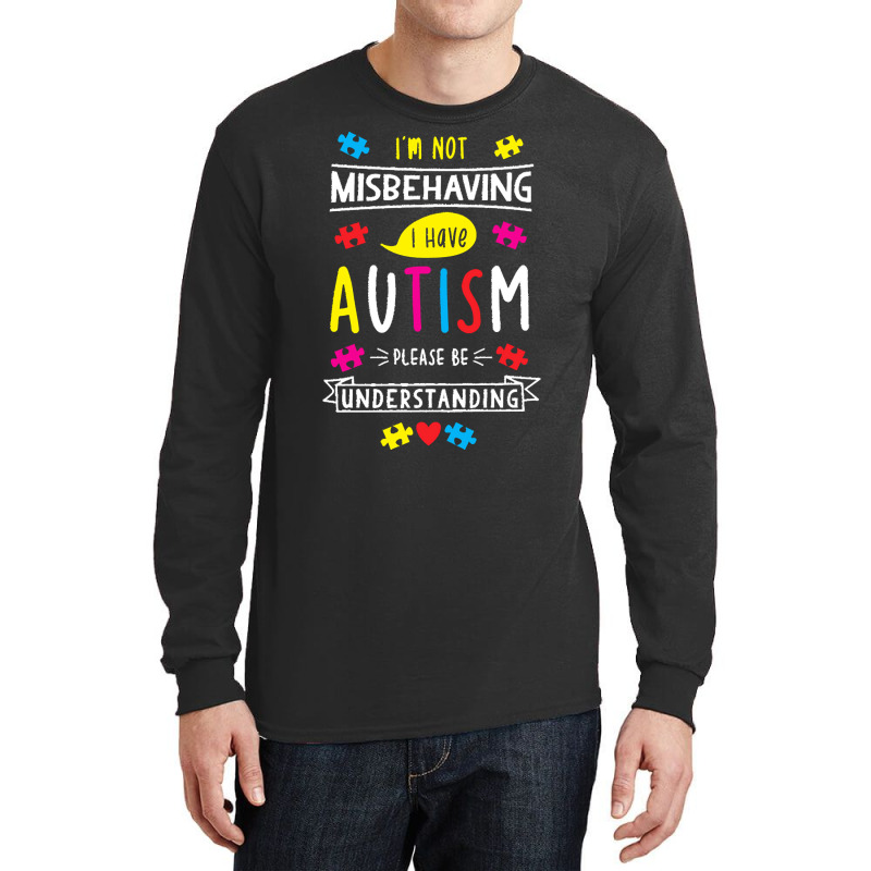 Autism T  Shirt Autism Awarenes Cute Long Sleeve Shirts by joanie38206 | Artistshot