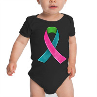 Metastatic Breast Cancer Ribbon Baby Bodysuit | Artistshot