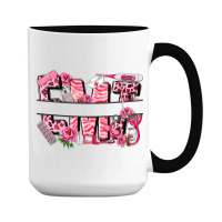 Breast Cancer Emt Emergency Medical Technician 15 Oz Coffee Mug | Artistshot