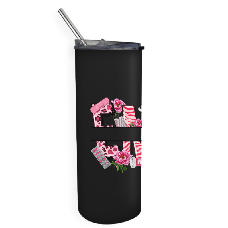 Breast Cancer Emt Emergency Medical Technician Skinny Tumbler | Artistshot