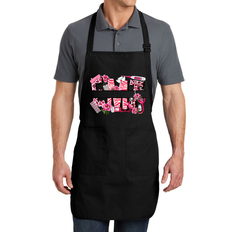 Breast Cancer Emt Emergency Medical Technician Full-length Apron | Artistshot