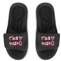 Breast Cancer Emt Emergency Medical Technician Slide Sandal | Artistshot