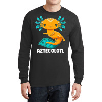 Aztec Axolotl Mythology Ancient Mexican Salamander Long Sleeve Shirts | Artistshot