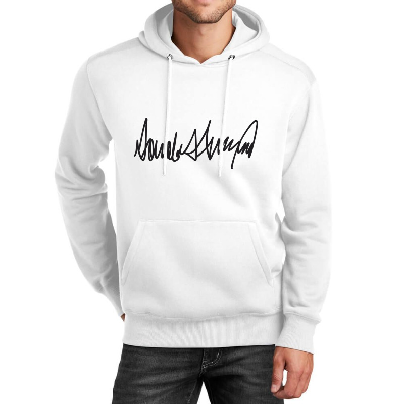 Donald Trump Signature Unisex Hoodie | Artistshot