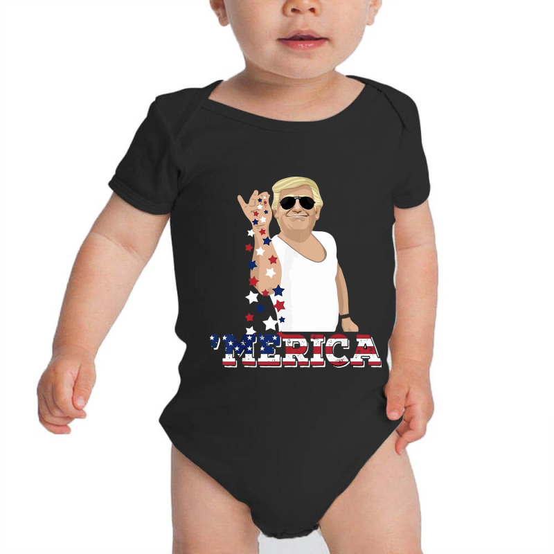 Funny Trump Baby Bodysuit | Artistshot