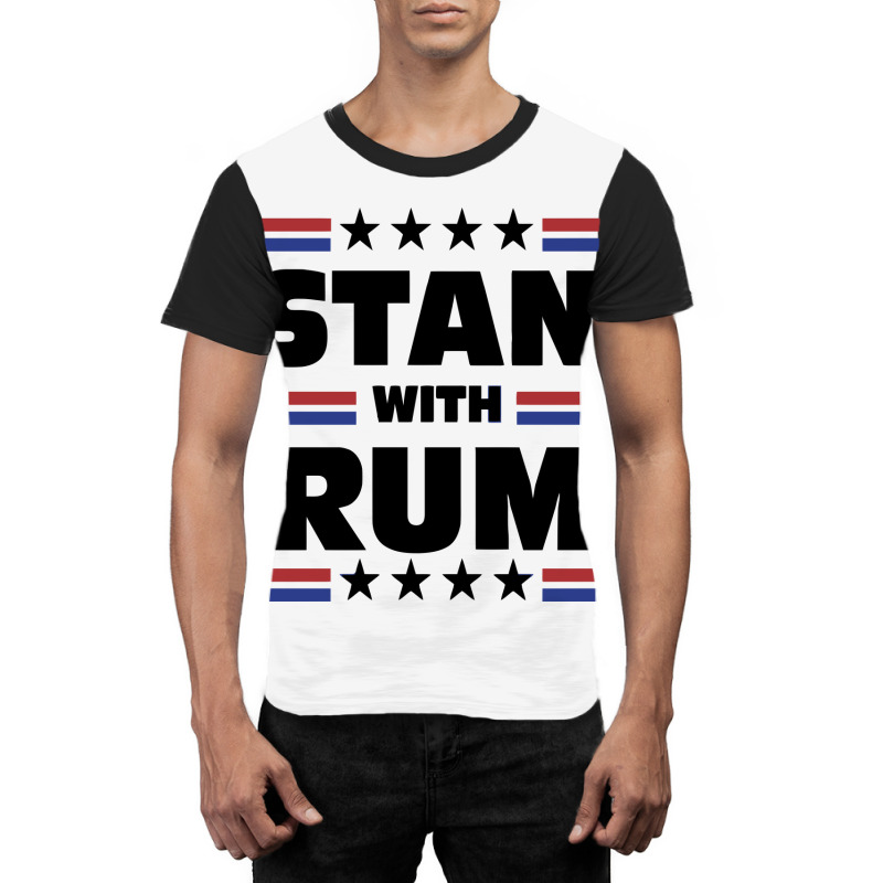 I Stand With Trump Graphic T-shirt | Artistshot