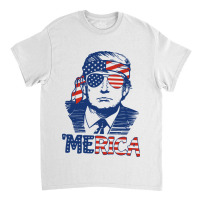 Trump 'merica Classic T-shirt | Artistshot