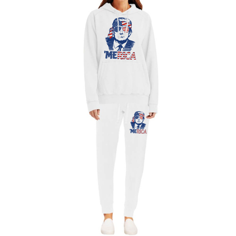 Trump 'merica Hoodie & Jogger Set | Artistshot