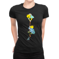 Banana In Pocket Sublimation Ladies Fitted T-shirt | Artistshot