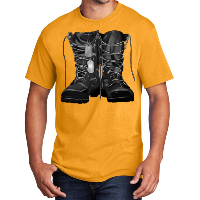 Soldier Boots Basic T-shirt | Artistshot