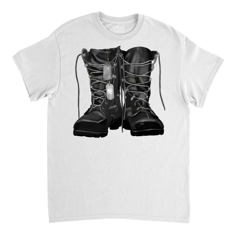 Soldier Boots Classic T-shirt | Artistshot