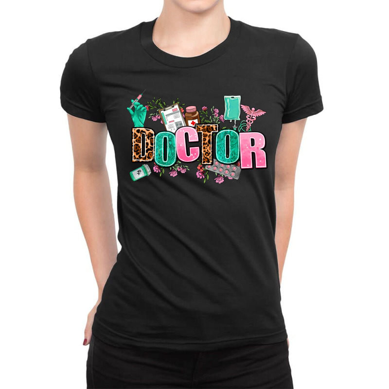 Doctor Ladies Fitted T-Shirt by AdoDesignShop | Artistshot