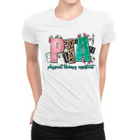 Pta Physical Therapy Assistant Ladies Fitted T-shirt | Artistshot