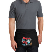 Coffee Is A Liquid Hug For Your Brain Waist Apron | Artistshot