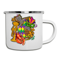 Mississippi Map Mardi Gras Camper Cup | Artistshot