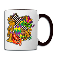 Mississippi Map Mardi Gras Coffee Mug | Artistshot