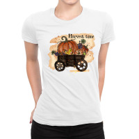 Harvest Time Sublimation Ladies Fitted T-shirt | Artistshot