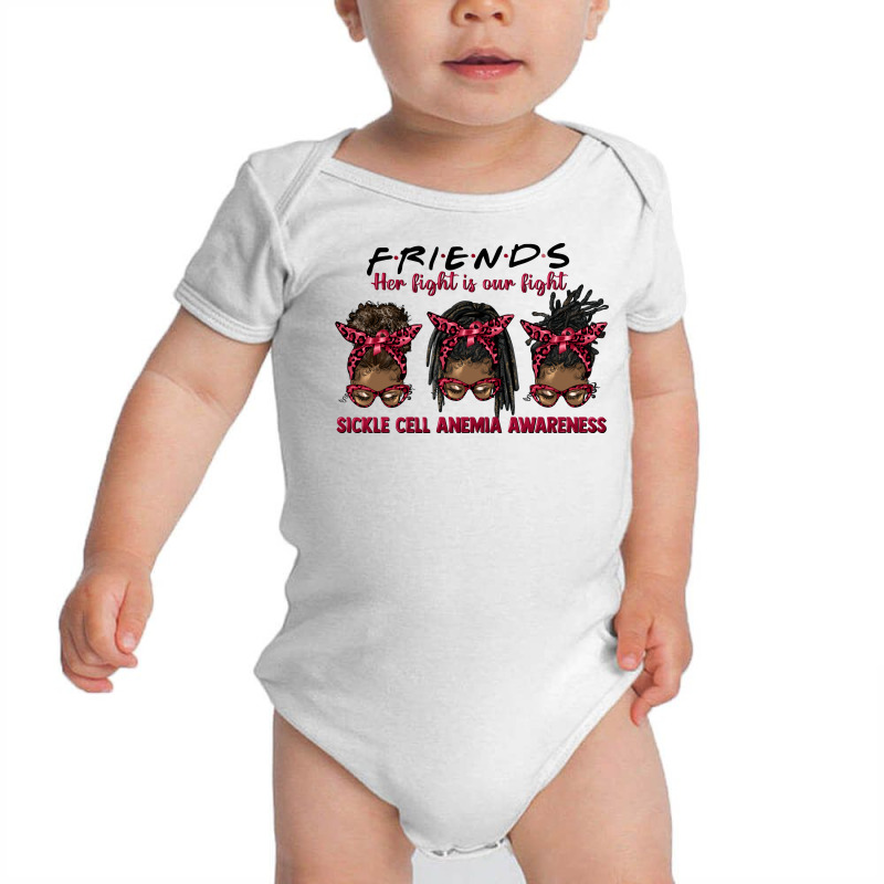 Fight Sickle Cell Alone Afro Messy Buns Baby Bodysuit by HRA Design Shop | Artistshot