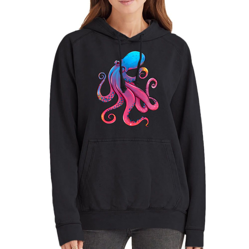 Octopus Vintage Hoodie by HRA Design Shop | Artistshot