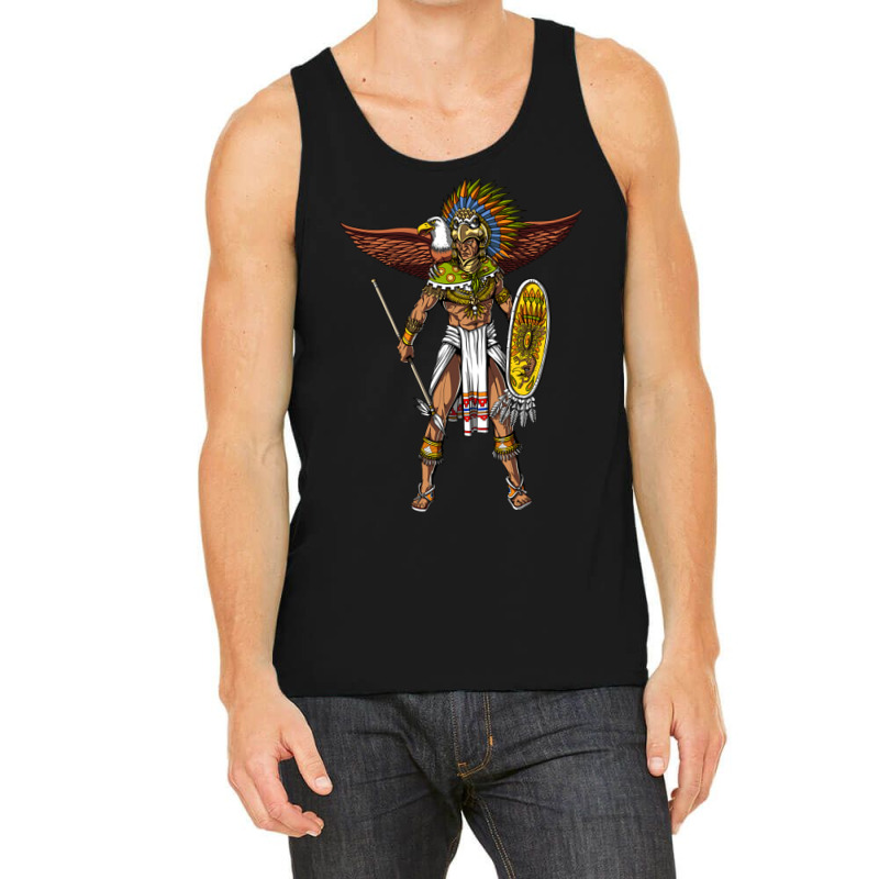 Aztec Eagle Warrior Native Mexican Indian Tank Top | Artistshot