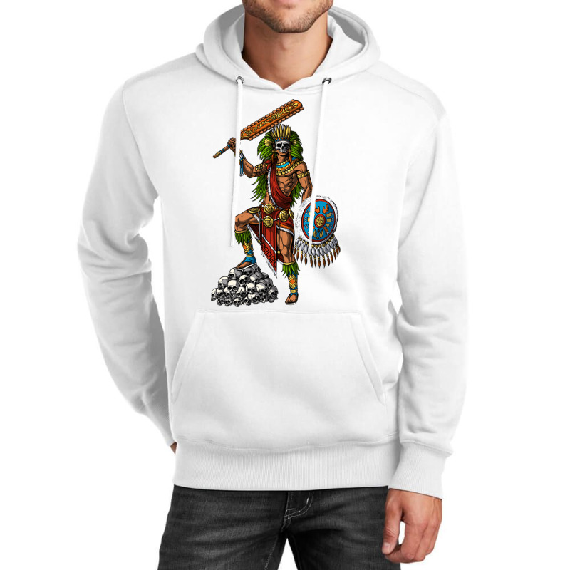 Aztec Skull Warrior Unisex Hoodie | Artistshot