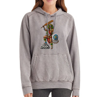 Aztec Skull Warrior Vintage Hoodie | Artistshot