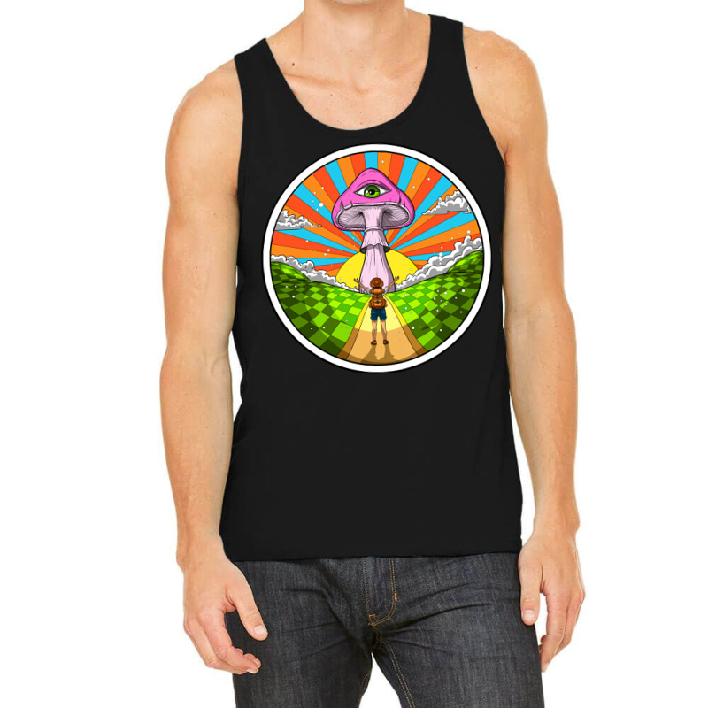 Hippie Magic Mushroom Tank Top | Artistshot