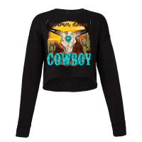 Simmer Down Cowboy Cropped Sweater | Artistshot