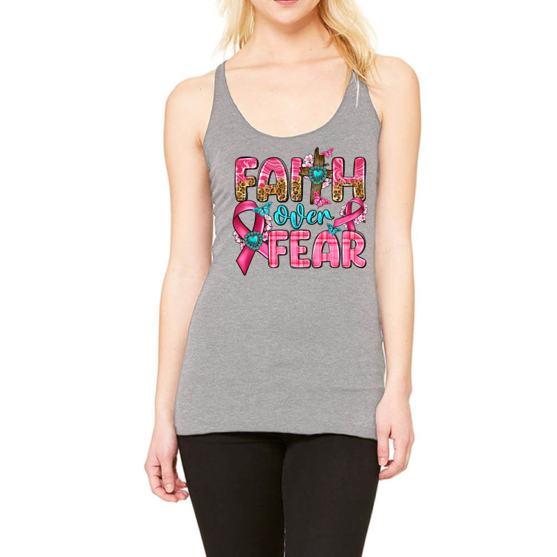 Faith Over Fear Racerback Tank by Neo Western | Artistshot