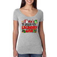 Santas Favorite Laundry Aide Women's Triblend Scoop T-shirt | Artistshot