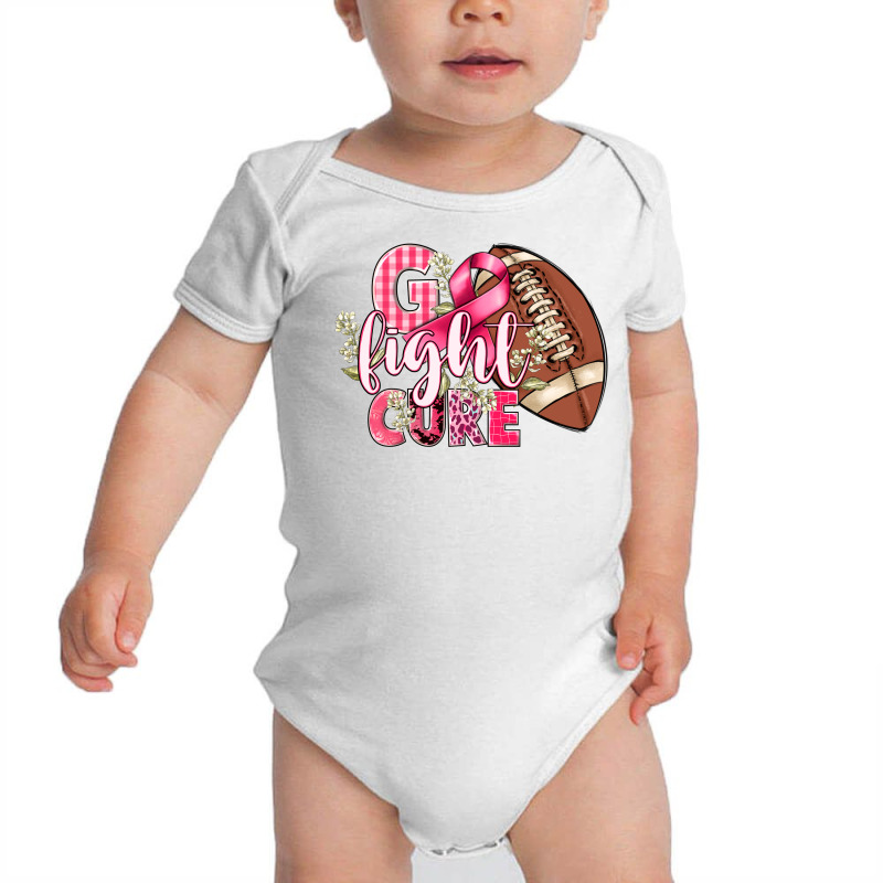 Go Fight Cure Baby Bodysuit by Neo Western | Artistshot