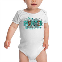 This Is What A Fighter Looks Like Ovarian Cancer Baby Bodysuit | Artistshot