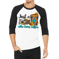 Just A Mom Who Loves Coffee 3/4 Sleeve Shirt | Artistshot