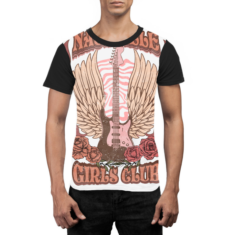 Nashville Girls Club Sublimation Graphic T-shirt | Artistshot