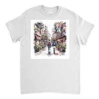 Japan Street Classic T-shirt | Artistshot