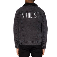 Nihilist Nihilism Unisex Sherpa-lined Denim Jacket | Artistshot