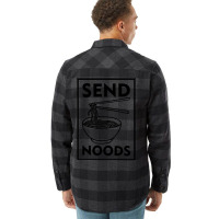 Send Noods Flannel Shirt | Artistshot