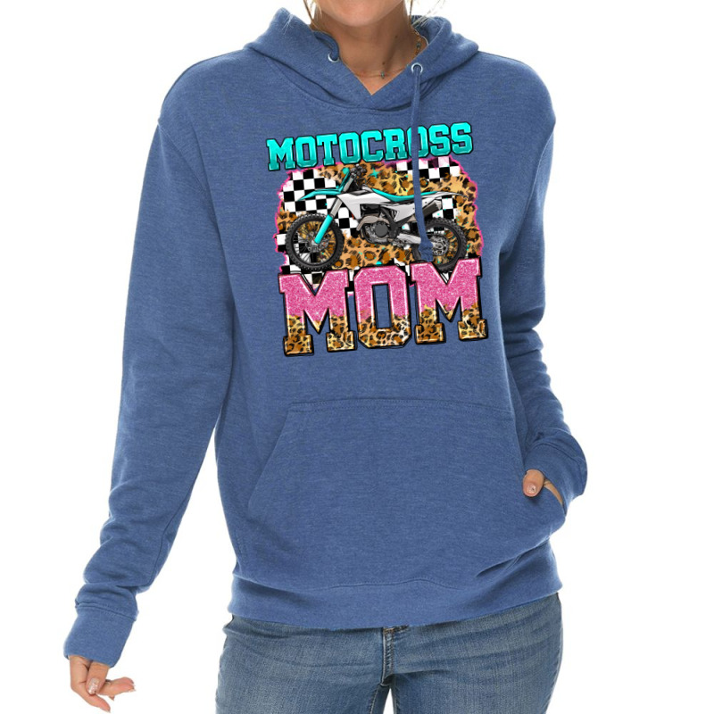 Motocross Mom Lightweight Hoodie by Neo Western | Artistshot