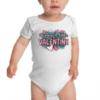 Mommy's Little Valentine Baby Bodysuit | Artistshot