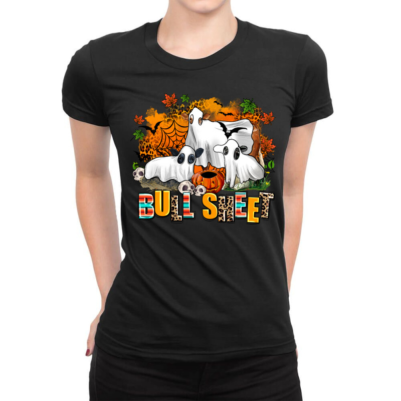 Bull Sheet Ladies Fitted T-Shirt by AdoDesignShop | Artistshot