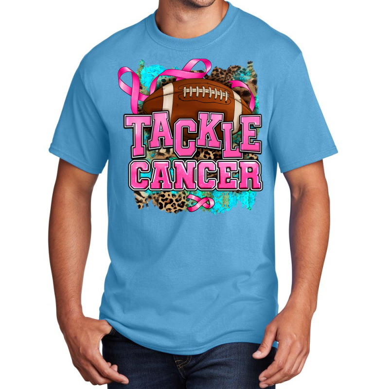 Tackle Cancer Basic T-shirt | Artistshot