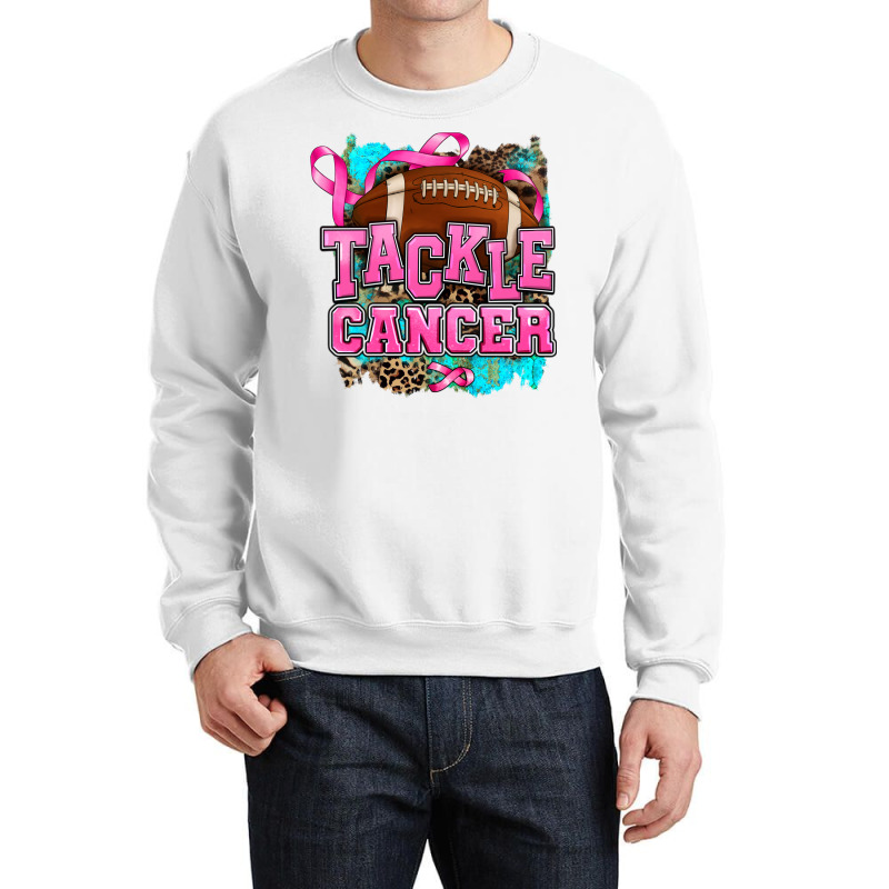 Tackle Cancer Crewneck Sweatshirt | Artistshot