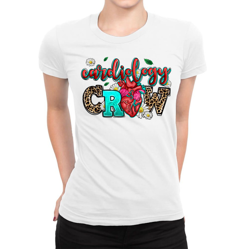 Cardiology Crew Ladies Fitted T-Shirt by AdoDesignShop | Artistshot