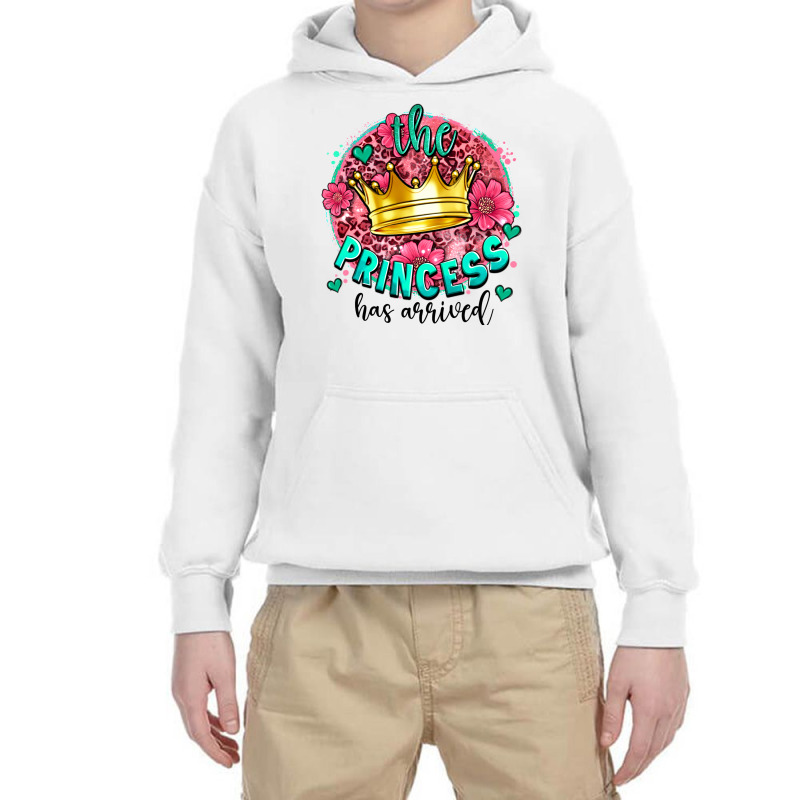 The Princesshas Arrived Youth Hoodie by AdoDesignShop | Artistshot