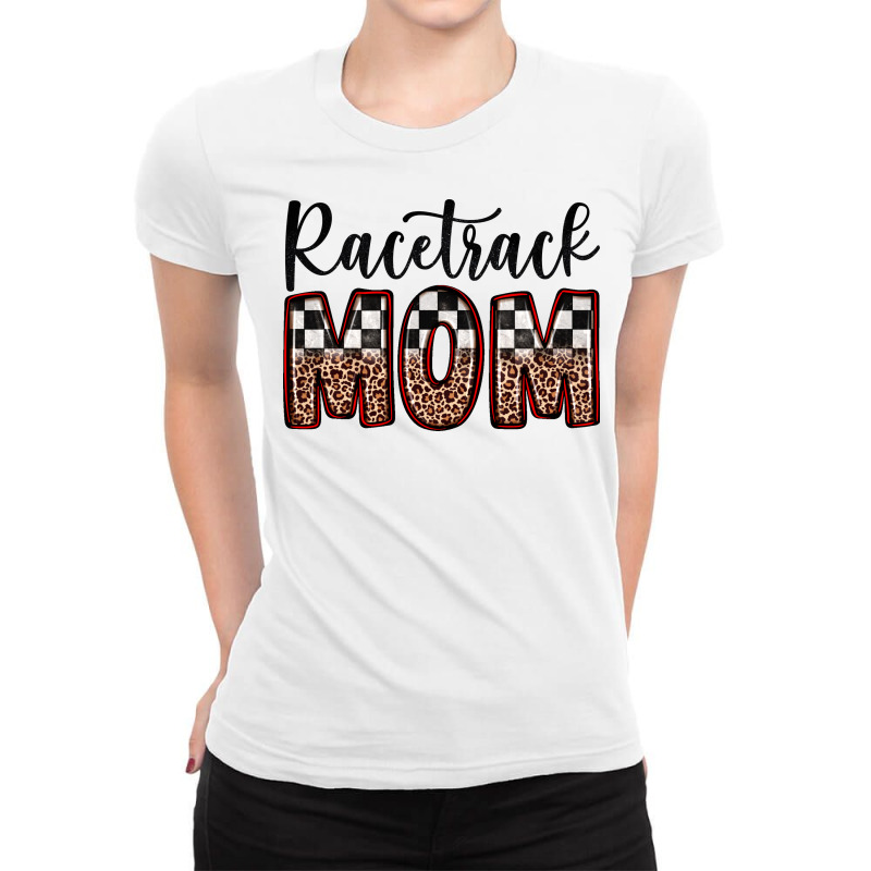 Racetrack Mom Ladies Fitted T-Shirt by Neo Western | Artistshot