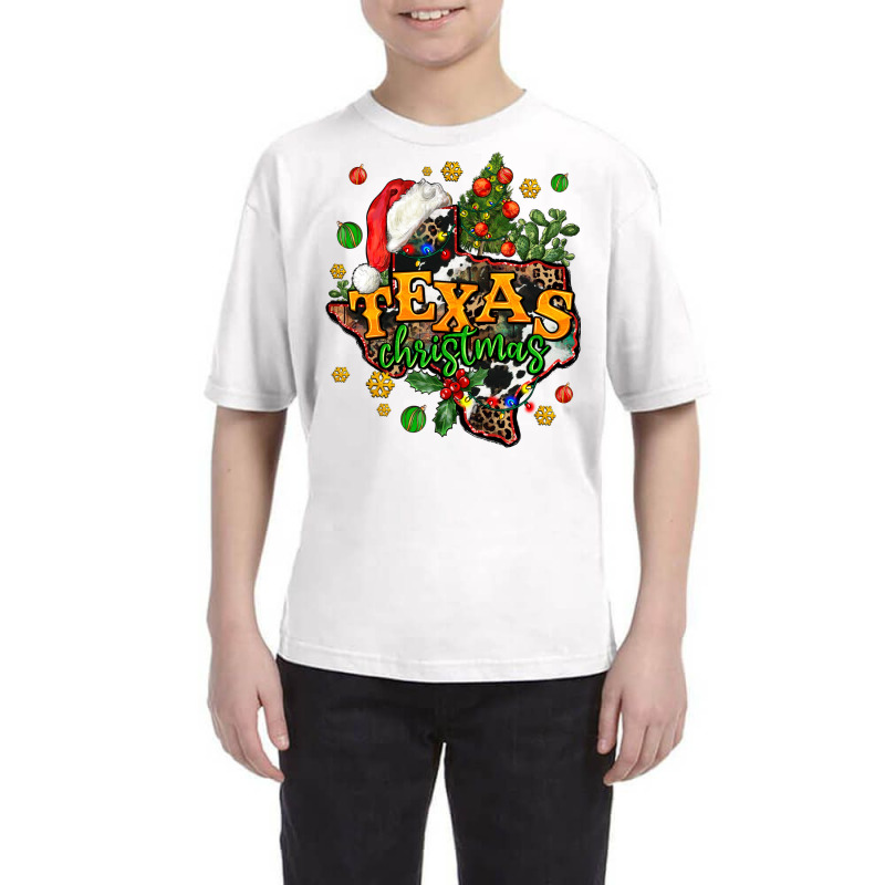 Texas Christmas Youth Tee | Artistshot