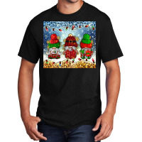 Cozy Christmas Gnomies Basic T-shirt | Artistshot