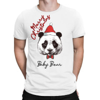 Merry Christmas Baby Bear T-shirt | Artistshot